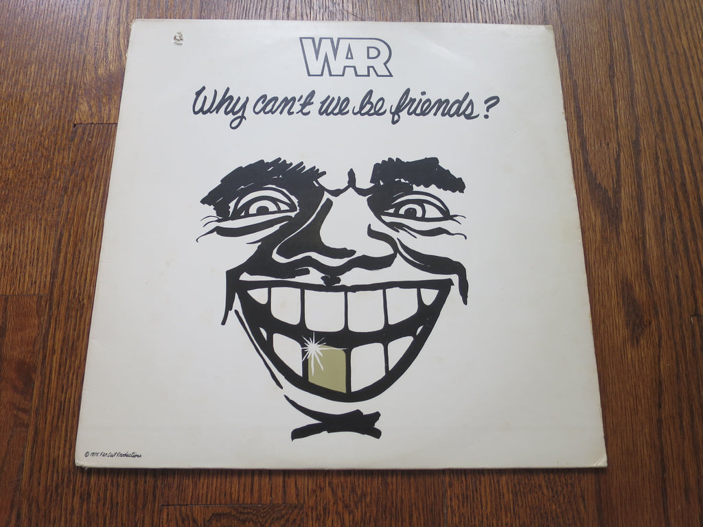 War - Why Can't We Be Friends? - LP UK Vinyl Album Record Cover