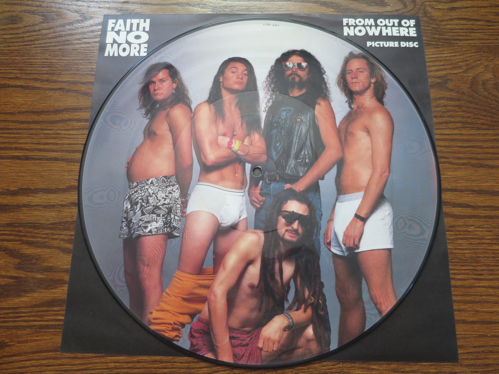 Faith No More - From Out Of Nowhere 12" picture disc - LP UK Vinyl Album Record Cover