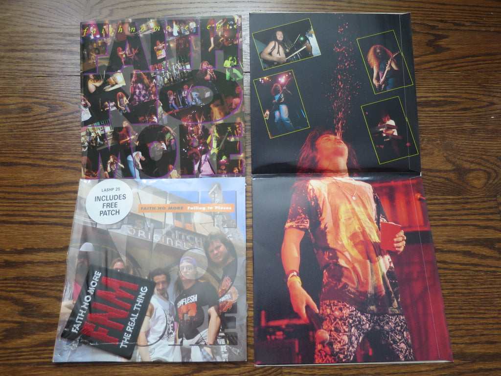 Faith No More - Three UK 7" singles - LP UK Vinyl Album Record Cover