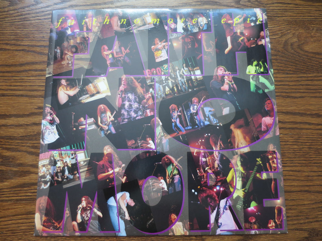 Faith No More - Epic 12" - LP UK Vinyl Album Record Cover