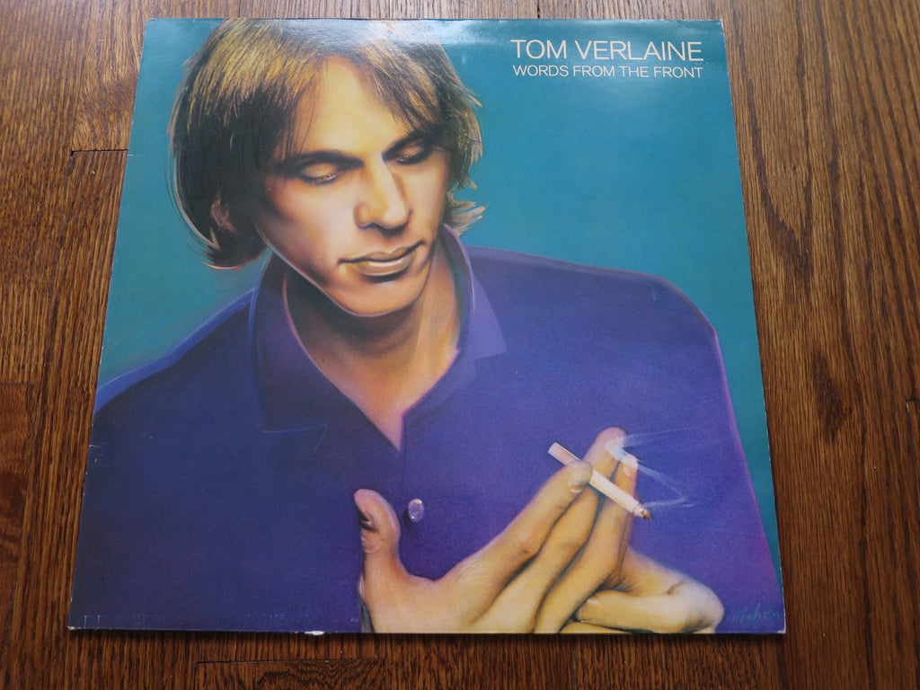 Tom Verlaine - Words From The Front - LP UK Vinyl Album Record Cover