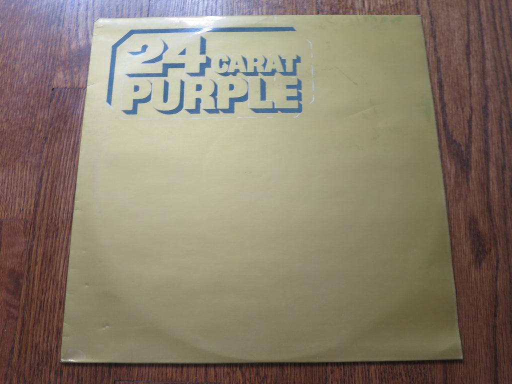 Deep Purple - 24 Carat Purple - LP UK Vinyl Album Record Cover