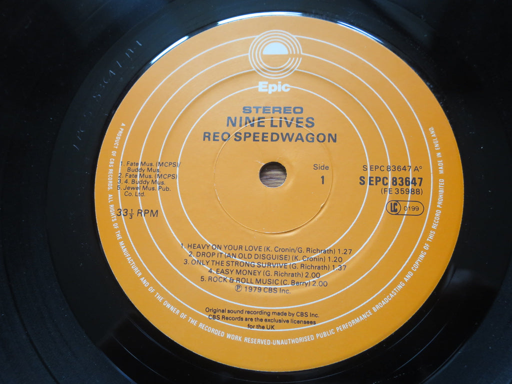 REO Speedwagon - Nine Lives – Luke's Records