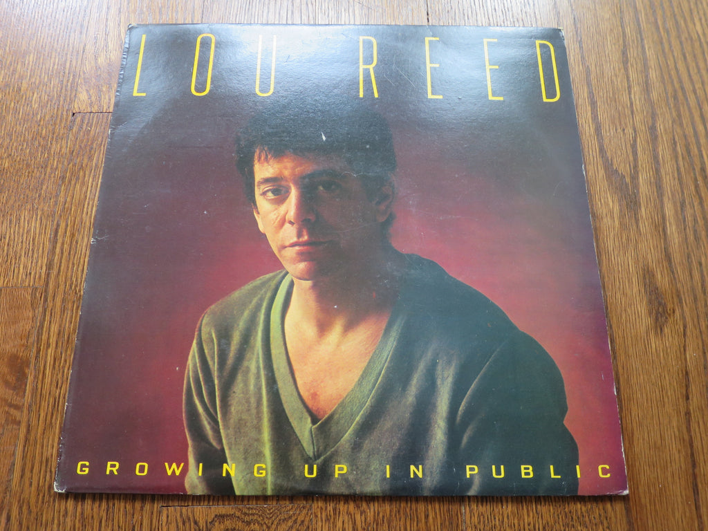 Lou Reed - Growing Up In Public - LP UK Vinyl Album Record Cover