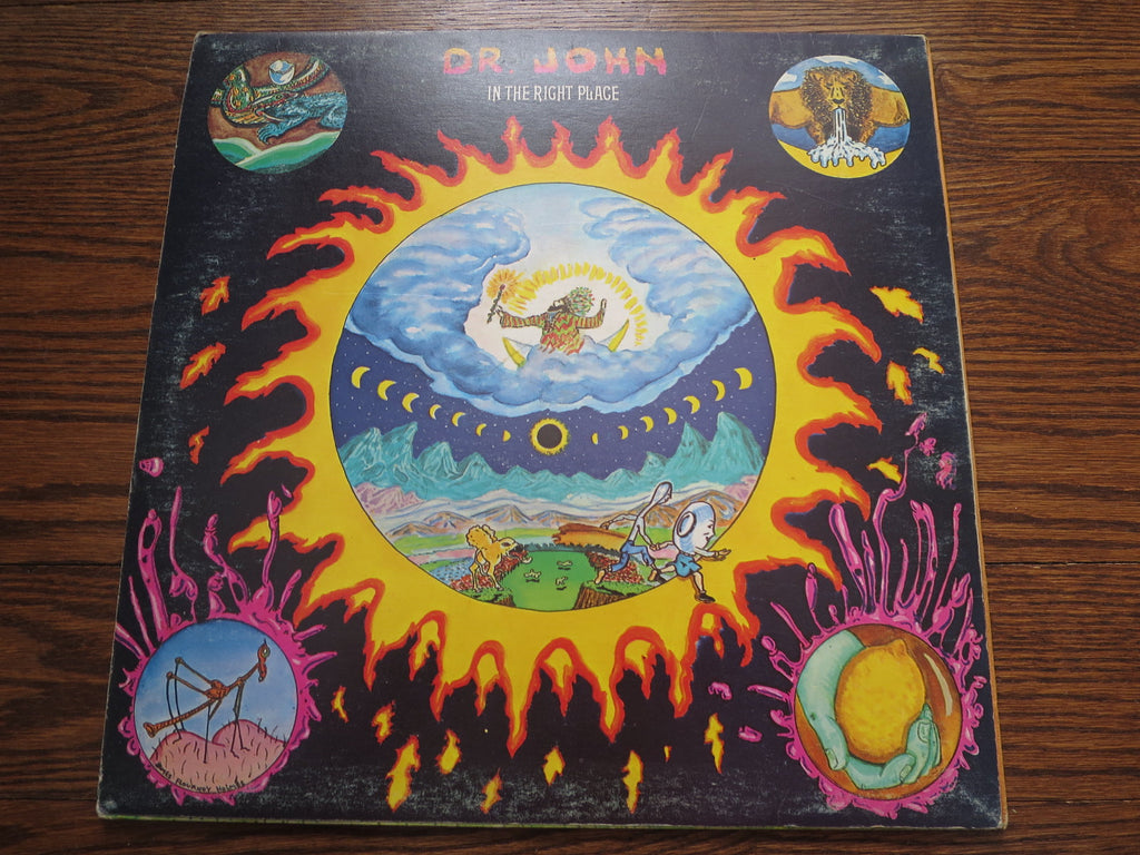 Dr. John - In The Right Place - LP UK Vinyl Album Record Cover