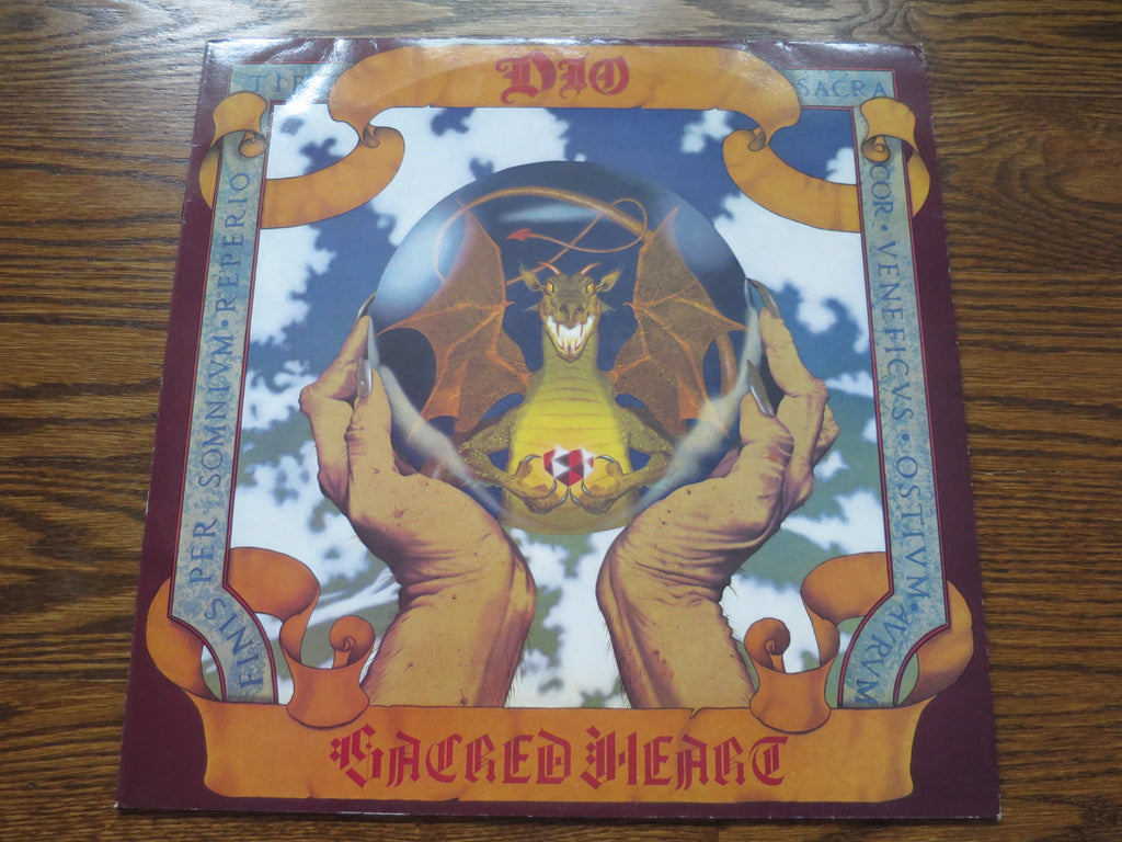 Dio - Sacred Heart 3three - LP UK Vinyl Album Record Cover