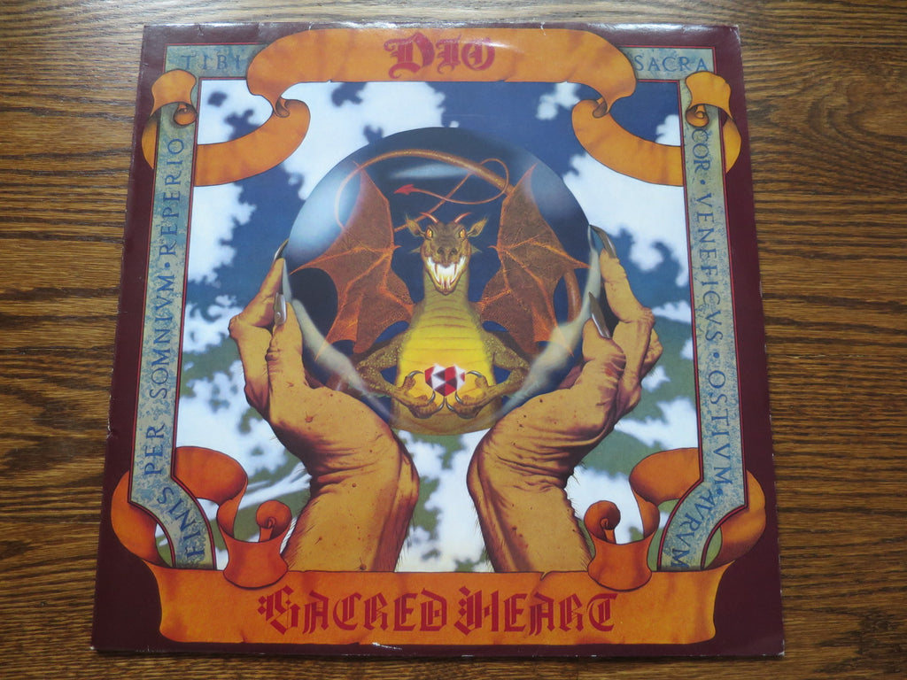 Dio - Sacred Heart - LP UK Vinyl Album Record Cover