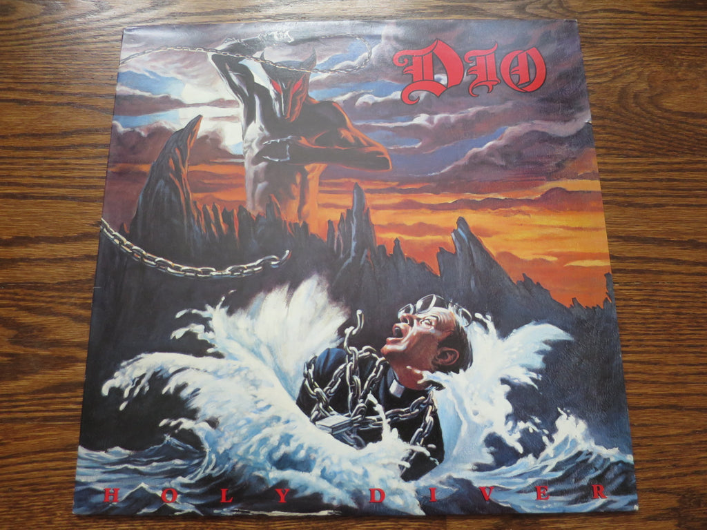 Dio - Holy Diver (reissue) - LP UK Vinyl Album Record Cover