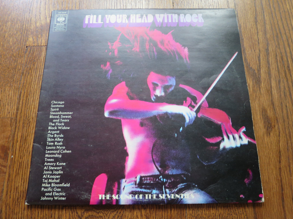 Various Artists - Fill Your Head With Rock - LP UK Vinyl Album Record Cover