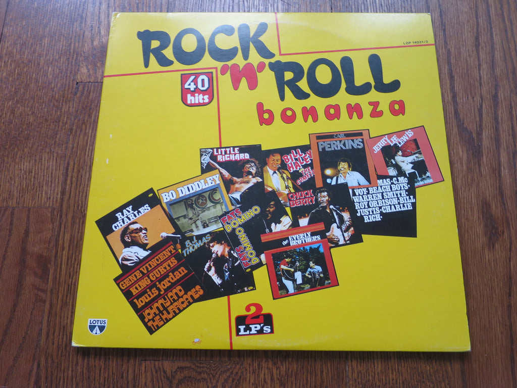 Various Artists - Rock n' Roll Bonanza - LP UK Vinyl Album Record Cover