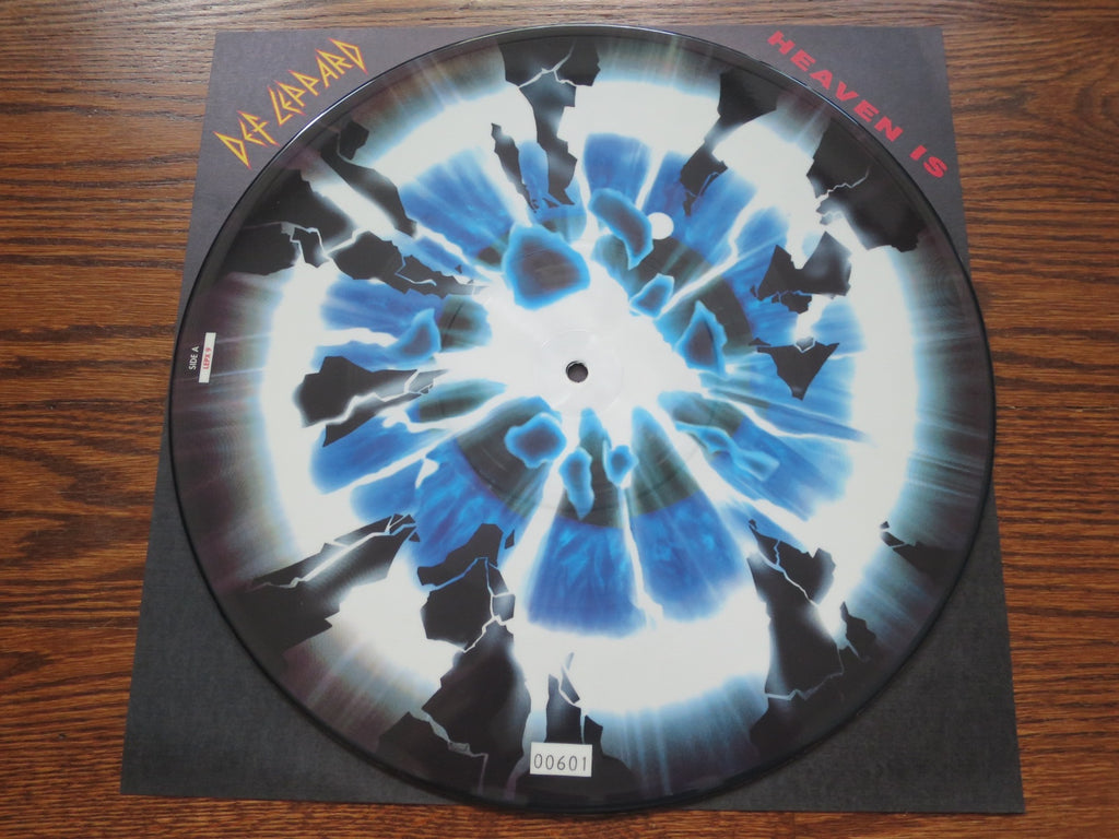 Def Leppard - Heaven Is 12" picture disc - LP UK Vinyl Album Record Cover