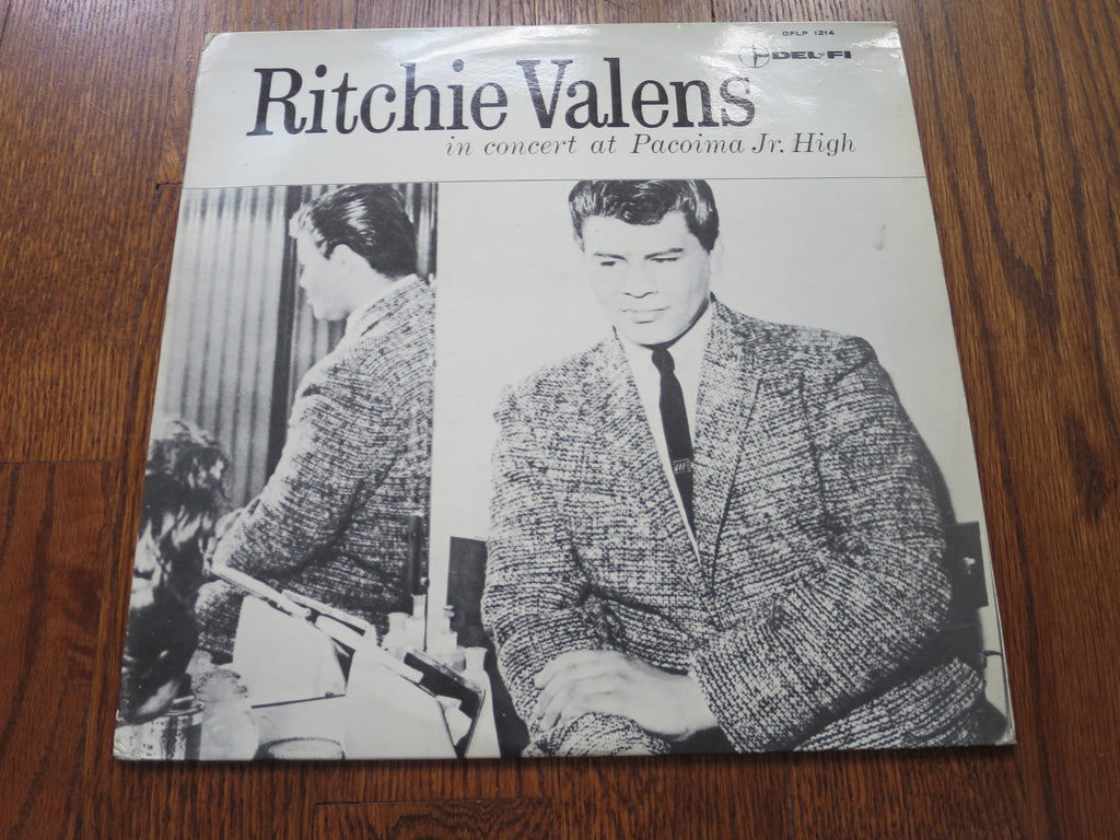 Ritchie Valens - In Concert at Pacoima Jr. High - LP UK Vinyl Album Record Cover