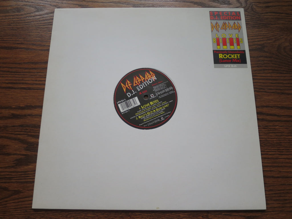 Def Leppard - Love Bites 12" D.J. Edition - LP UK Vinyl Album Record Cover
