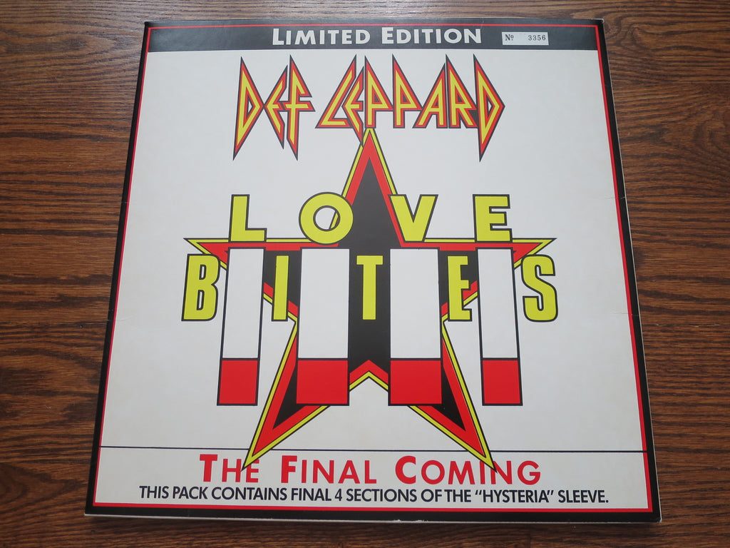 Def Leppard - Love Bites 12" Collectors Edition - LP UK Vinyl Album Record Cover