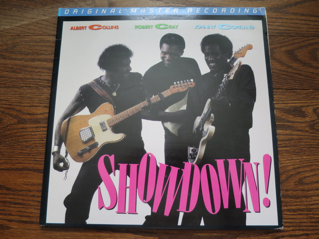 Albert Collins, Robert Cray and Johnny Copeland - Showdown! - LP UK Vinyl Album Record Cover