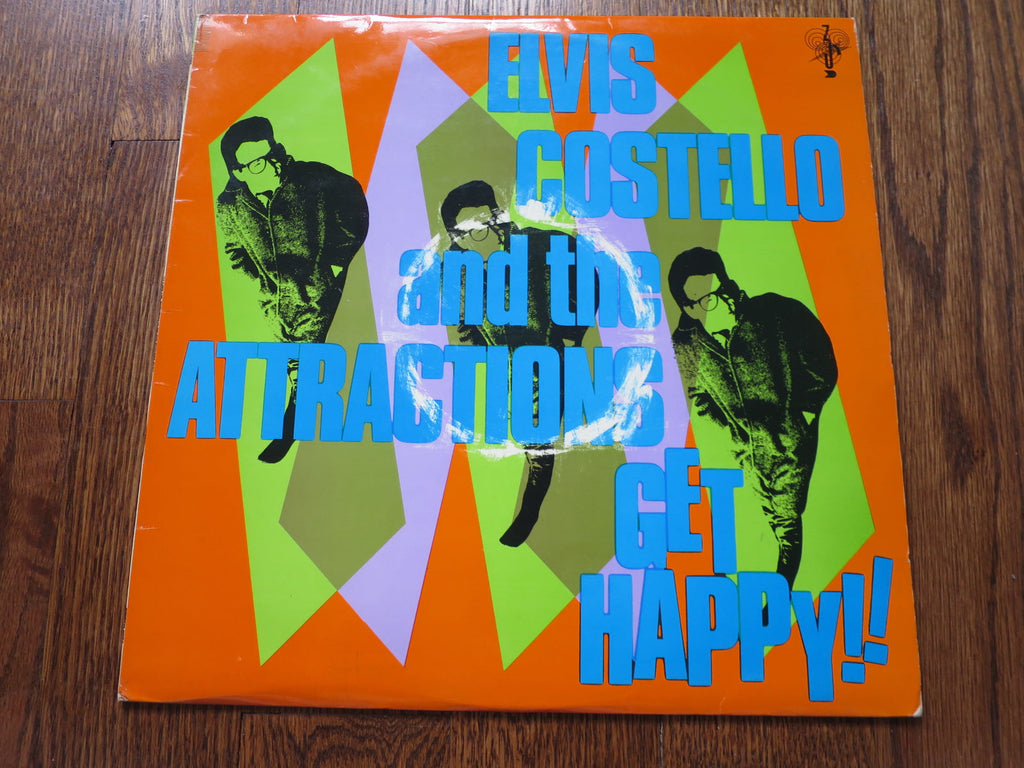 Elvis Costello - Get Happy!! 2two - LP UK Vinyl Album Record Cover