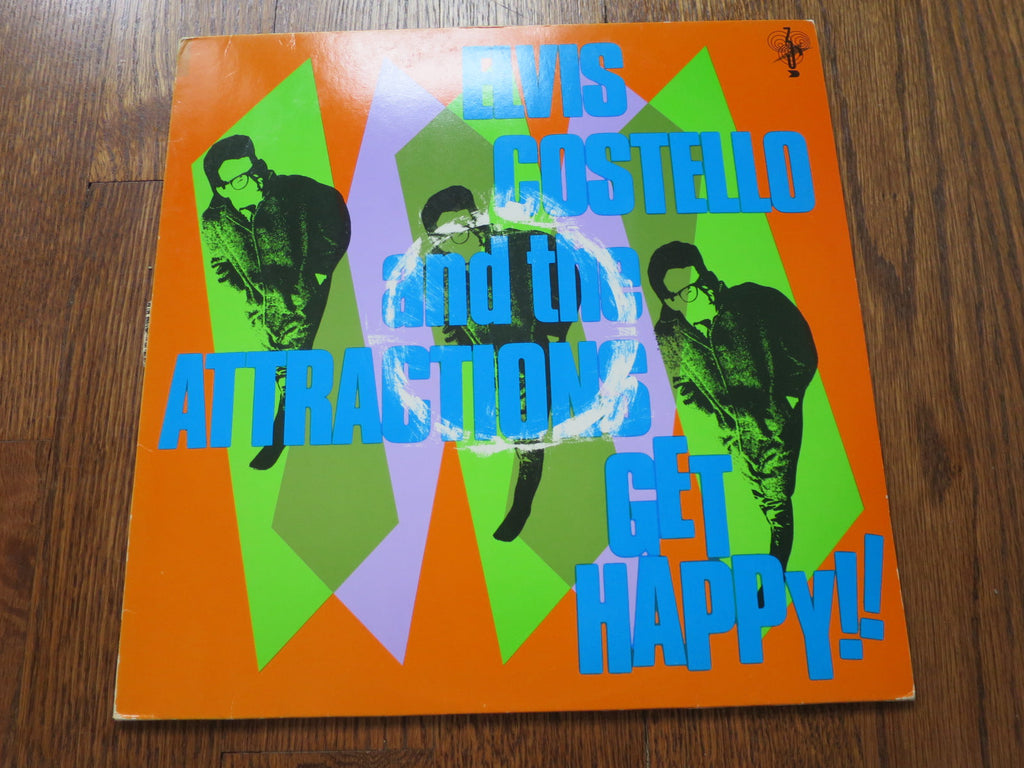 Elvis Costello - Get Happy!! - LP UK Vinyl Album Record Cover
