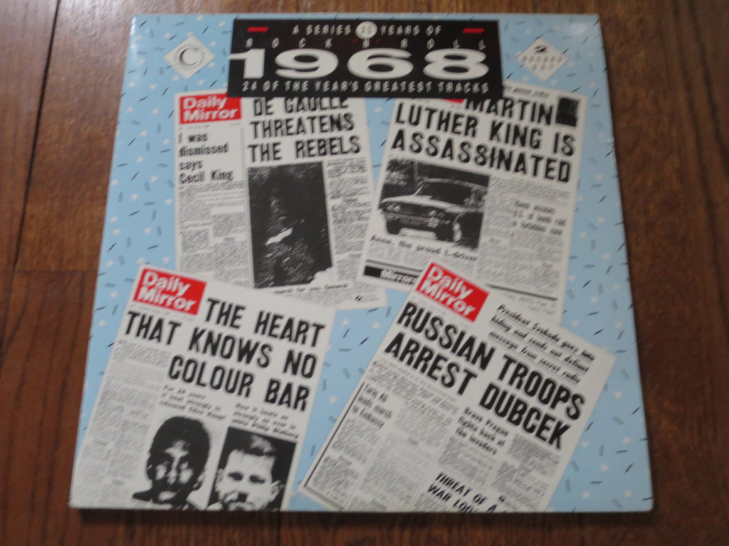 Various Artists - 1968 - 24 of the Year's Greatest Tracks - LP UK Vinyl Album Record Cover