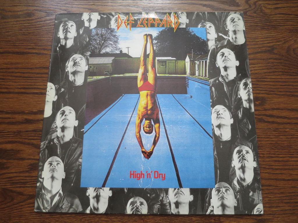 Def Leppard - High N' Dry - LP UK Vinyl Album Record Cover