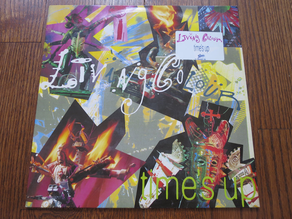 Living Colour - Time's Up - LP UK Vinyl Album Record Cover