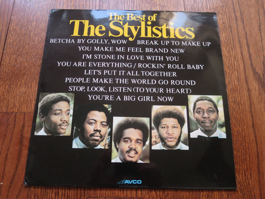 The Stylistics - The Best of The Stylistics - LP UK Vinyl Album Record Cover