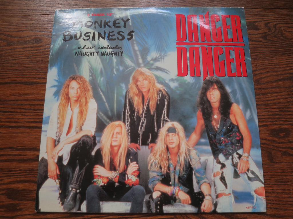 Danger Danger - Three UK 12' Singles - LP UK Vinyl Album Record Cover