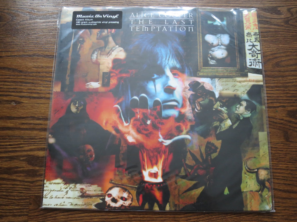Alice Cooper - The Last Temptation - LP UK Vinyl Album Record Cover