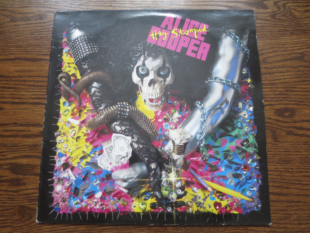 Alice Cooper - Hey Stoopid - LP UK Vinyl Album Record Cover