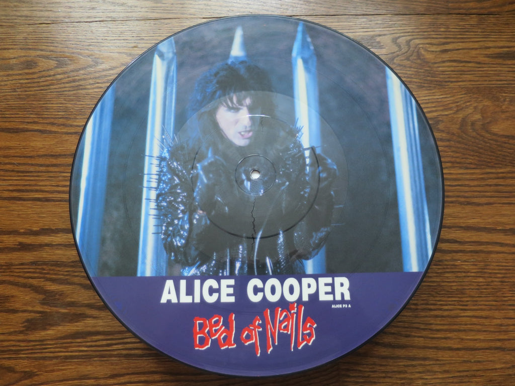 Alice Cooper - Bed Of Nails 12" picture disc - LP UK Vinyl Album Record Cover