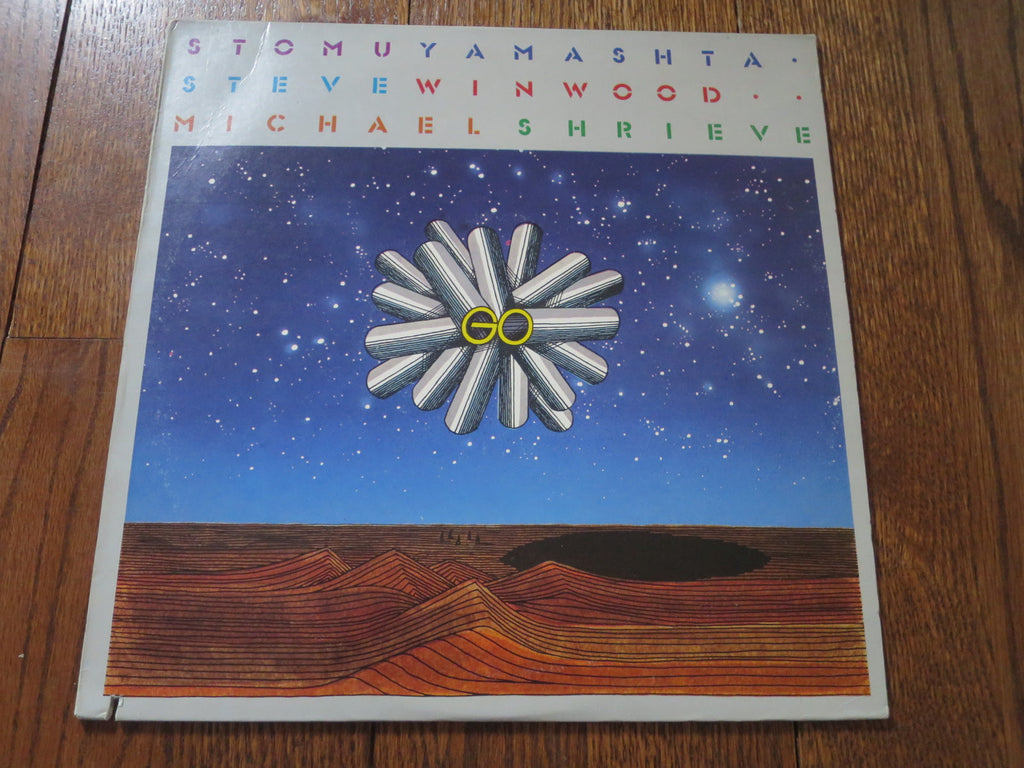 Stomu Yamashta/Steve Winwood/Michael Shrieve - Go - LP UK Vinyl Album Record Cover