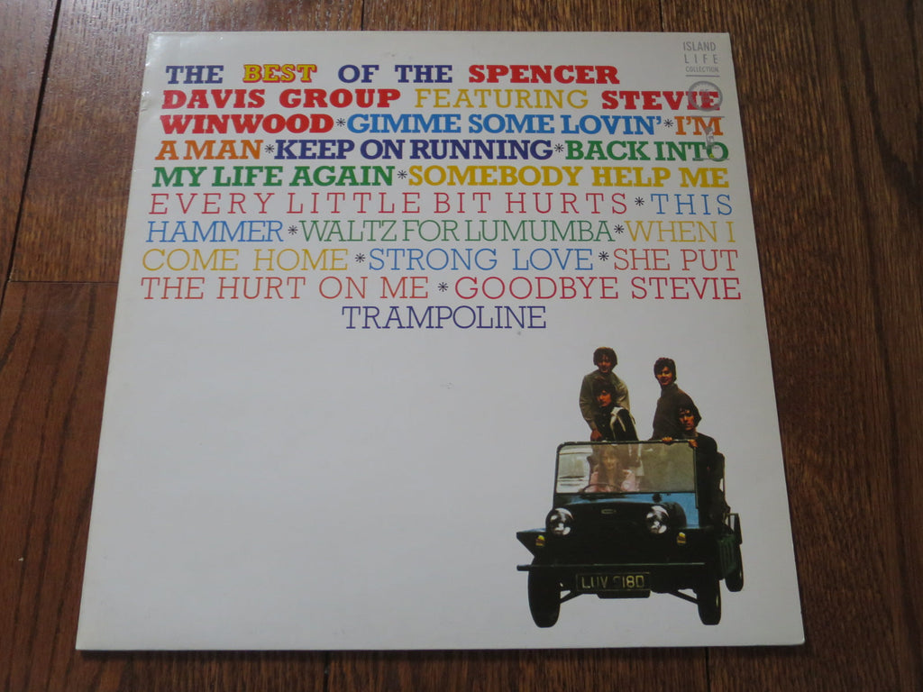 Spencer Davis Group - The Best Of Spencer Davis Group - LP UK Vinyl Album Record Cover