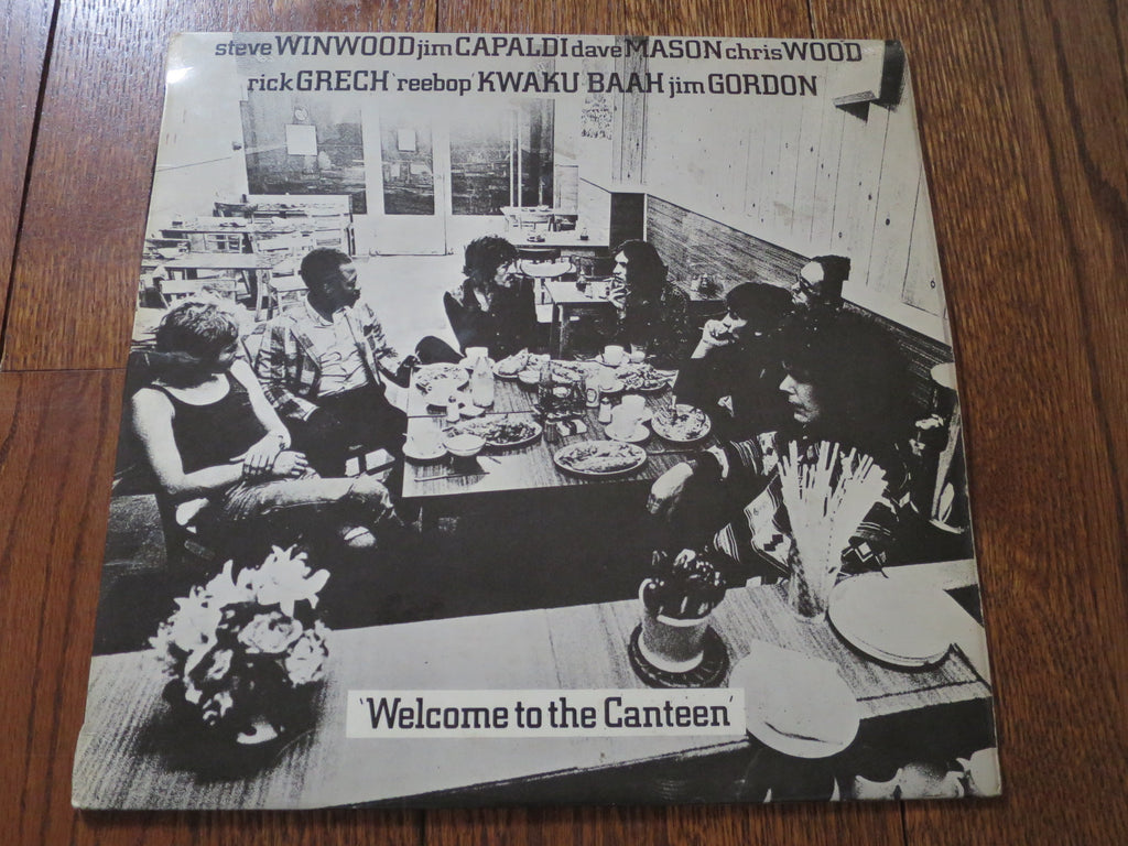 Traffic - Welcome To The Canteen 2two - LP UK Vinyl Album Record Cover