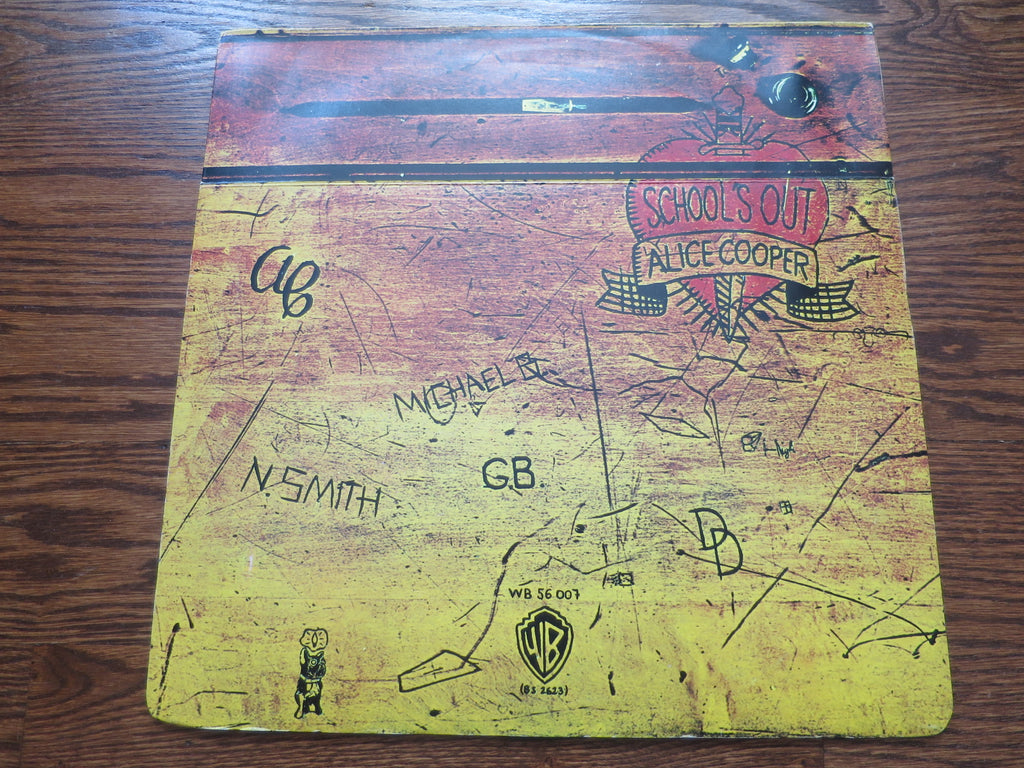 Alice Cooper - School's Out 2two - LP UK Vinyl Album Record Cover