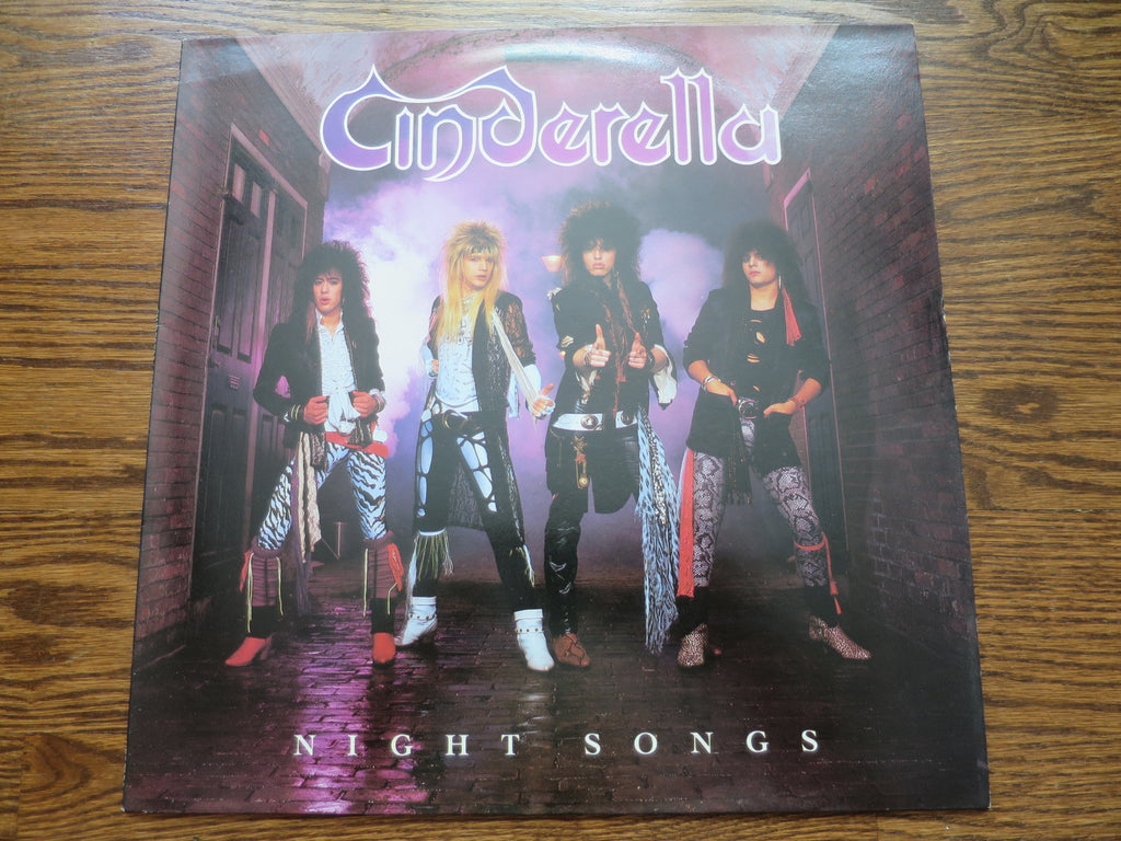 Cinderella - Night Songs - LP UK Vinyl Album Record Cover
