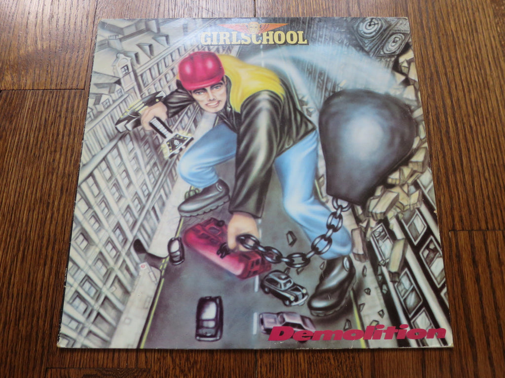 Girlschool - Demolition - LP UK Vinyl Album Record Cover