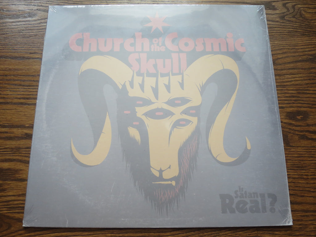 Church Of The Cosmic Skull - Is Satan Real? - LP UK Vinyl Album Record Cover