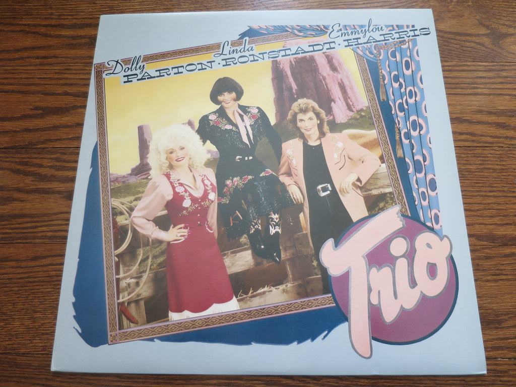 Dolly Parton, Linda Ronstadt, Emmylou Harris - Trio - LP UK Vinyl Album Record Cover