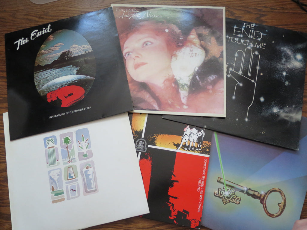 The Enid - Nine Enid LPs - LP UK Vinyl Album Record Cover