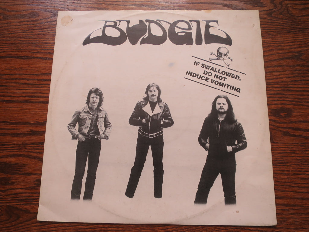 Budgie - If Swallowed, Do Not Induce Vomiting 2two - LP UK Vinyl Album Record Cover