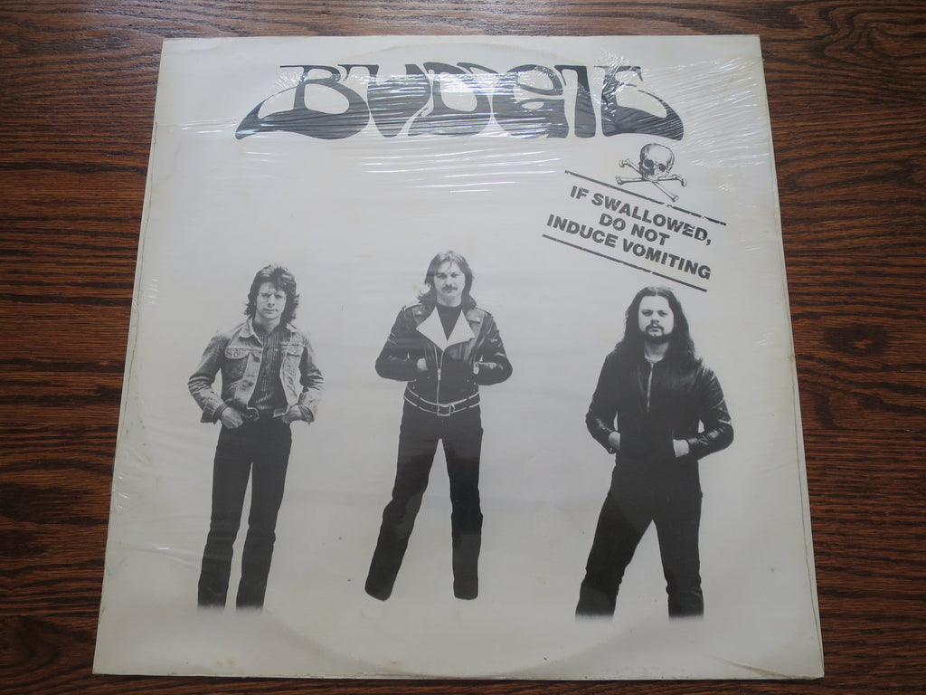 Budgie - If Swallowed, Do Not Induce Vomiting - LP UK Vinyl Album Record Cover