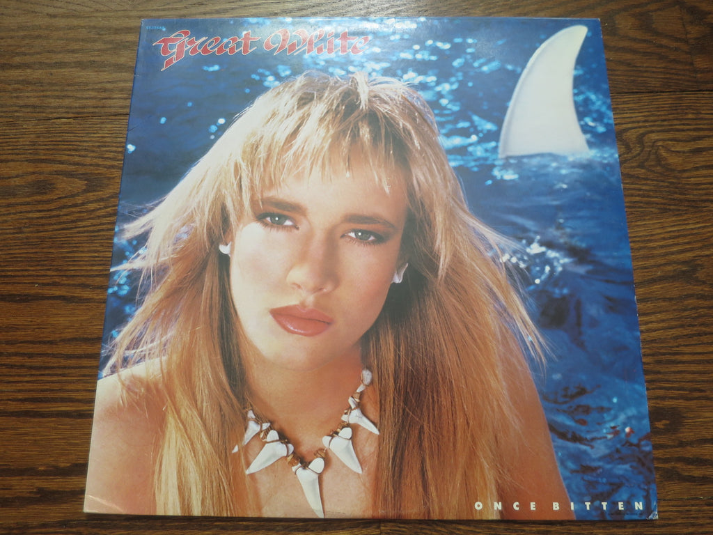 Great White - Once Bitten - LP UK Vinyl Album Record Cover