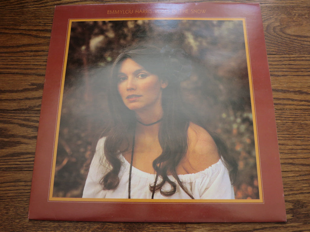 Emmylou Harris - Roses In The Snow - LP UK Vinyl Album Record Cover