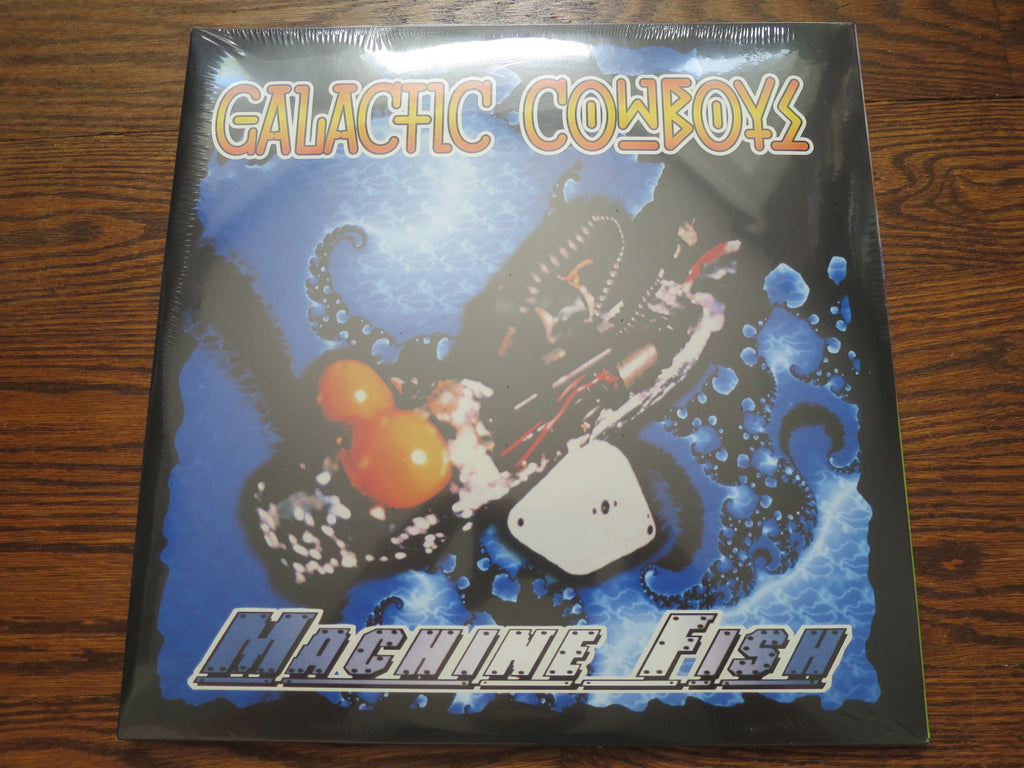 Galactic Cowboys - Machine Fish - LP UK Vinyl Album Record Cover