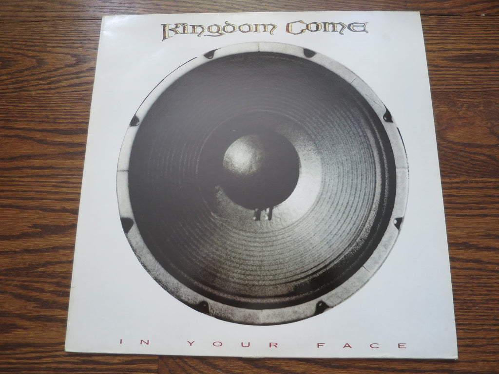 Kingdom Come - In Your Face - LP UK Vinyl Album Record Cover