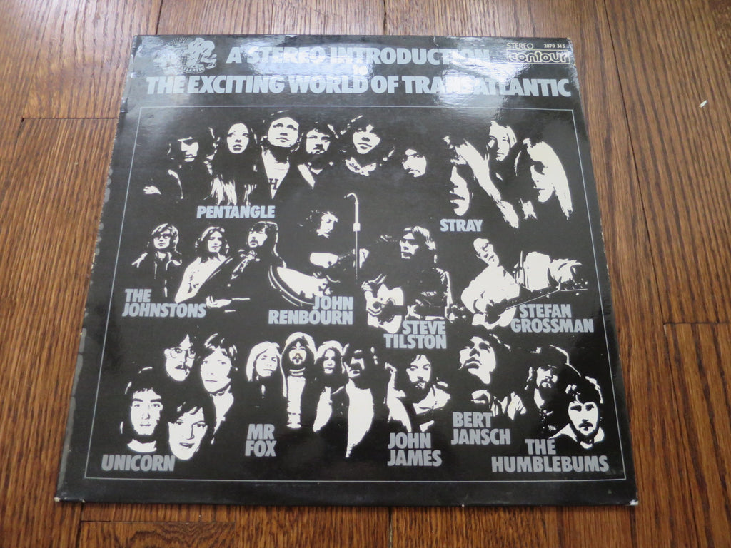 Various Artists - The Exciting World of Transatlantic - LP UK Vinyl Album Record Cover