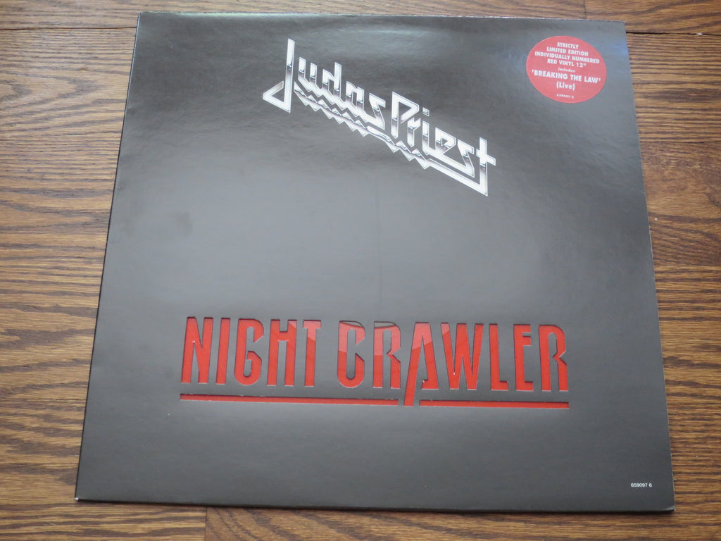 Judas Priest - Night Crawler red vinyl 12" - LP UK Vinyl Album Record Cover