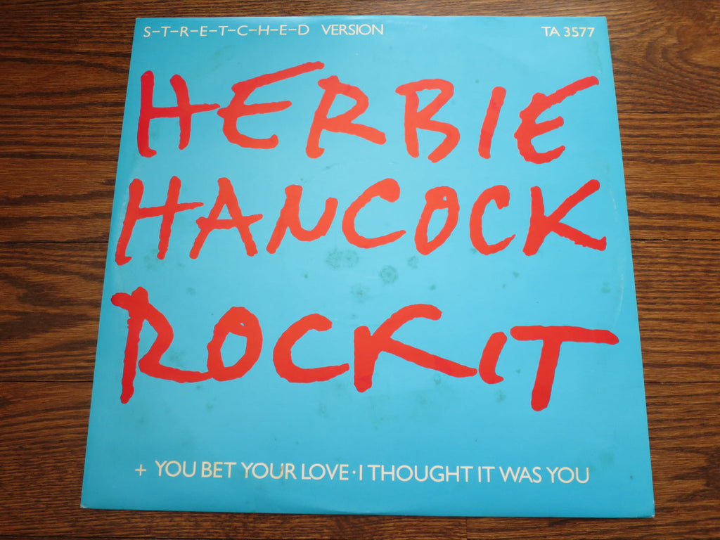 Herbie Hancock - Rockit 12" - LP UK Vinyl Album Record Cover