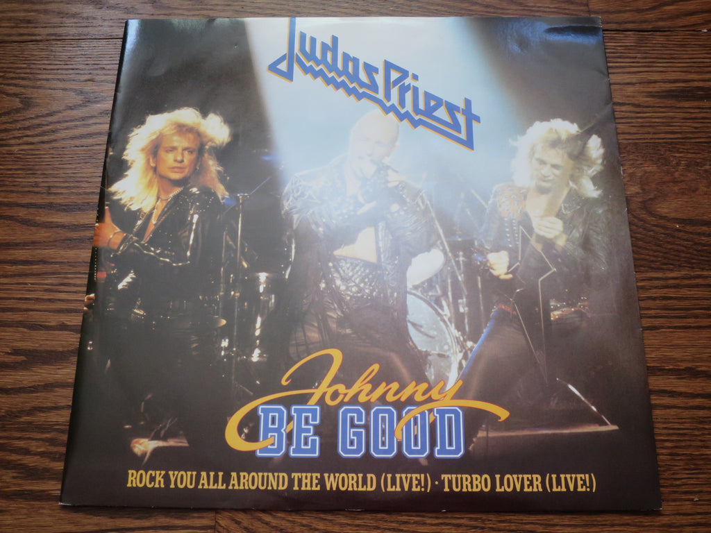 Judas Priest - Johnny Be Good 12" - LP UK Vinyl Album Record Cover