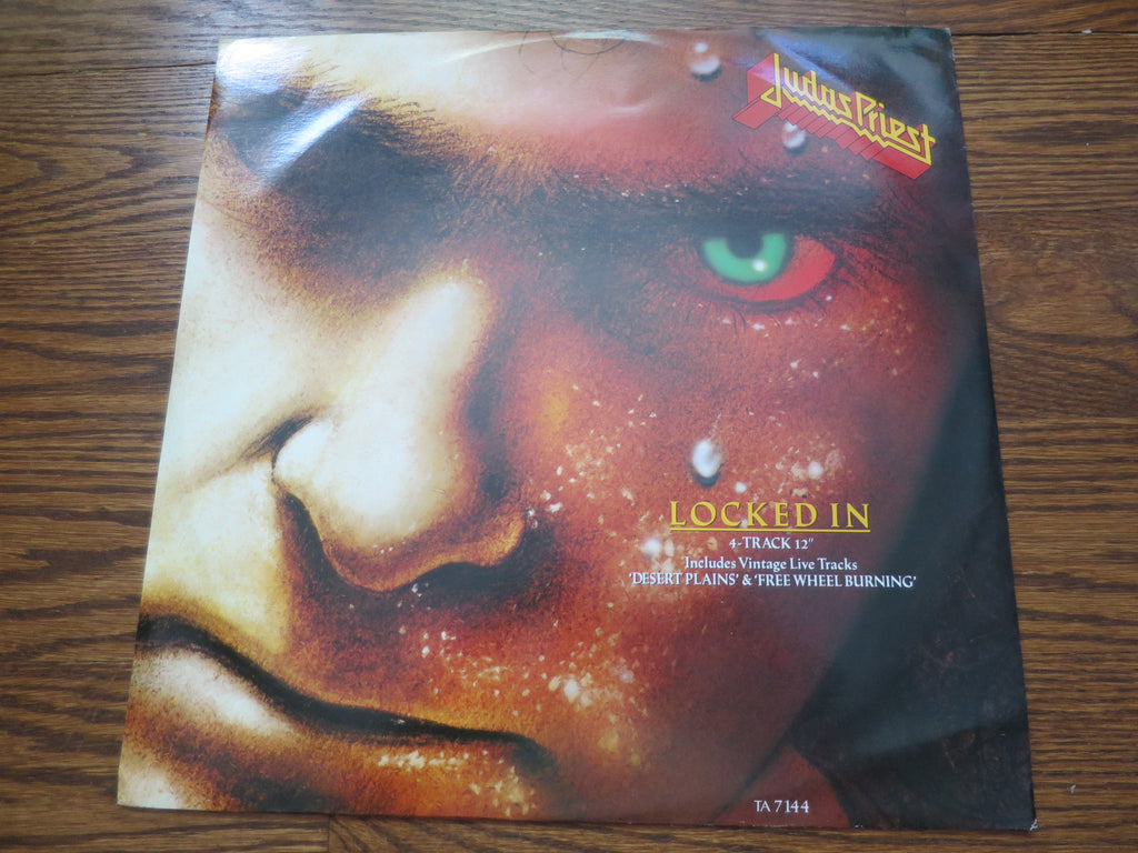 Judas Priest - Locked In 12" - LP UK Vinyl Album Record Cover