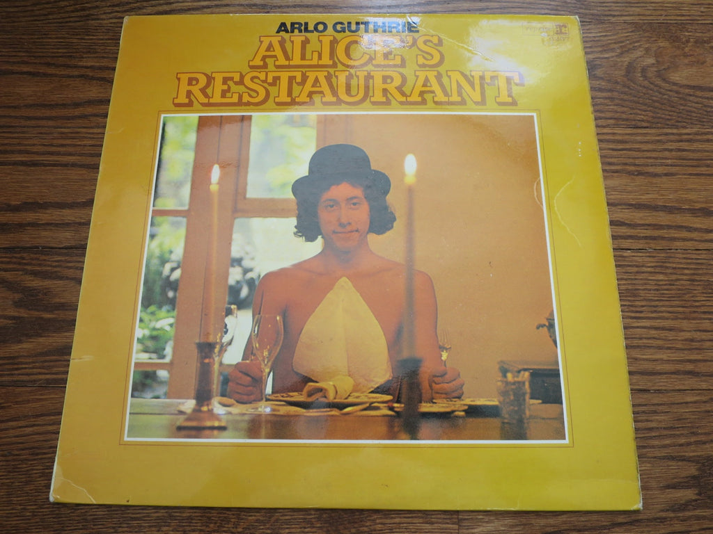 Arlo Guthrie - Alice's Restaurant - LP UK Vinyl Album Record Cover